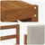 Set vanjskih sofa s jastukom 6 pcs Prirodna i svijetlo siva