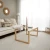 Hanah Home Klub sto Via 85x40x55cm Bež