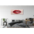 tulup.si Slika na akrilnem steklu Rdeče ustnice 140x70 cm 2 obešalnika