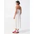 Pull&Bear Poletna obleka bela