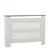 Hanah Home Maska za radijator Termora, 112x82x30 cm, Bela