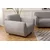Atelier del Sofa Fotelja Eddy 86x86x90cm Svetlosiva
