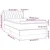 Vidaxl Box spring postelja z vzmetnico roza 90x190 cm žamet