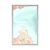 Plakat umetniška plaža - 40x60 silver