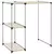 Stalak za pohranu iznad perilice krem 87x55x90,5 cm željezni