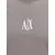 ARMANI EXCHANGE Majica temno bež/bela