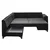 Atelier del Sofa Ugaona garnitura na razvlačenje West Left, 230 x 285 cm, Antracit