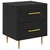 Noćni ormar s ladicama 2 pcs Crni hrast 40 x 35 x 47,5 cm