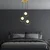 Opviq Luster Dolunay-4507, 47x47x115cm, IP20, Belo-zlatne boje