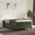 Vidaxl Box spring postelja z vzmetnico temno zelen 120x190 cm žamet