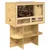 Terarij Smeđa 80 x 50 x 100 cm OSB
