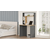 Hanah home Radni sto 90x148,6x51,6cm Bež-Antracit