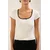 Trendyol Milla Ženska bluza, Krem