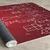 Conceptum Hypnose Tepih Woopamuk422 100 x 150cm, Crveni