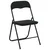 Sklopiva stolica 2 pcs Crna 48 x 44 x 78 cm Baršun