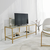 Hanah home TV Komoda Basic Gold TV501 Zlatna