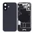 Steklo zadnjega ohišja za iPhone 16, Black, Pulled A