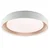 Brilliant - LED prigušiva stropno svetlo WALDO LED/24W/230V bela/ružičasto zlato + daljinski upravljač