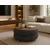 Hanah Home Venüs klub sto O 70 cm, antracit