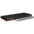 Plutajuće zidne police 4 kom crne 60 x 23,5 x 3,8 cm MDF