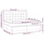 vidaXL Box spring postelja z vzmetnico LED krem 200x200 cm blago, (20761211)
