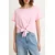 Trendyol Milla Ženska majica TWOSS26TS00248, Roze