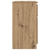 Komoda s ladicama artisan hrast 71x35x65 cm konstruirano drvo