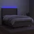 Vidaxl Box spring postelja z vzmetnico LED taupe 140x200 cm blago