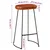 Barski stolci Gavin 2 kom 44 x 37,5 x 78 cm