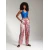 Sinsay - Crop top na vezivanje - zumbul plava