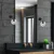 Opviq Viran 10900 Zidna lampa, Crna