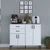 Hanah Home Multifunkcionalna komoda, Bela
