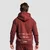 GymBeam Zone Zip Up Hoodie Cherrywood