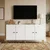 Hanah Home komoda Squarel 180, 180 cm, bela