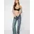 Trendyol Black Lace Rope Strap Demi Covered Knitted Bra