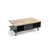 Hanah Home Klub sto Sumer O2030 90x35,6x54cm Braon-Mermer