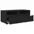 TV ormar s ladicama Crna 100 x 48 x 43 cm Konstruirano drvo