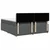 Vidaxl Box spring postelja z vzmetnico temno siva 180x200 cm blago