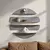 Hanah Home Zidna polica Vlnt118Gr, Siva