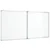 Magnetna bijela ploča sklopiva 120 x 60 x 1,7 cm aluminijska