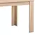 Homestyle4U Jedilna miza, 120x80x75 cm, rjava, raztegljiva