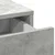 Toaletni stol Betonski sivi 50 x 41 x 135 cm Konstruirano drvo