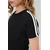 Trend Alacati Stili Ženska bluza kratkih rukava Alc-X13730, Okrugli izrez, Crna
