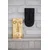 Ers2415 GoldBlack Decorative Wall Accessory Set (2 Pieces)