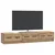 TV ormar Hrast artisan 147 x 34,5 x 27 cm Konstruirano drvo