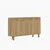 Hanah Home Konzola Venedik, 120x73,6x29,6 cm, Hrast