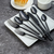24-dijelni set pribora GL-27311 - Crna KP27311