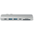 SATECHI Aluminium Type-C PRO Hub (HDMI 4K,PassThroughCharging,2x USB3.0,2xSD,ThunderBolt 3) - Silver