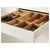 METOD / MAXIMERA Pod.orm.3front/2dnj/1srd/1vis.fiok, bela/Veddinge bela, 60x60 cm