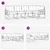 Set vanjskih sofa s jastukom 5 pcs Bijela i crna